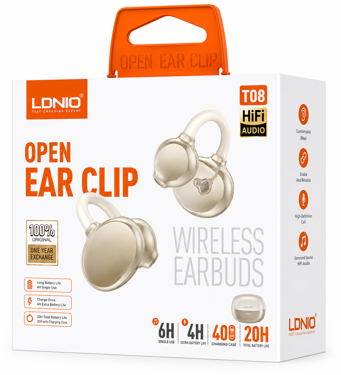 ADIFONOS EAR CLIP LDNIO / TO8
