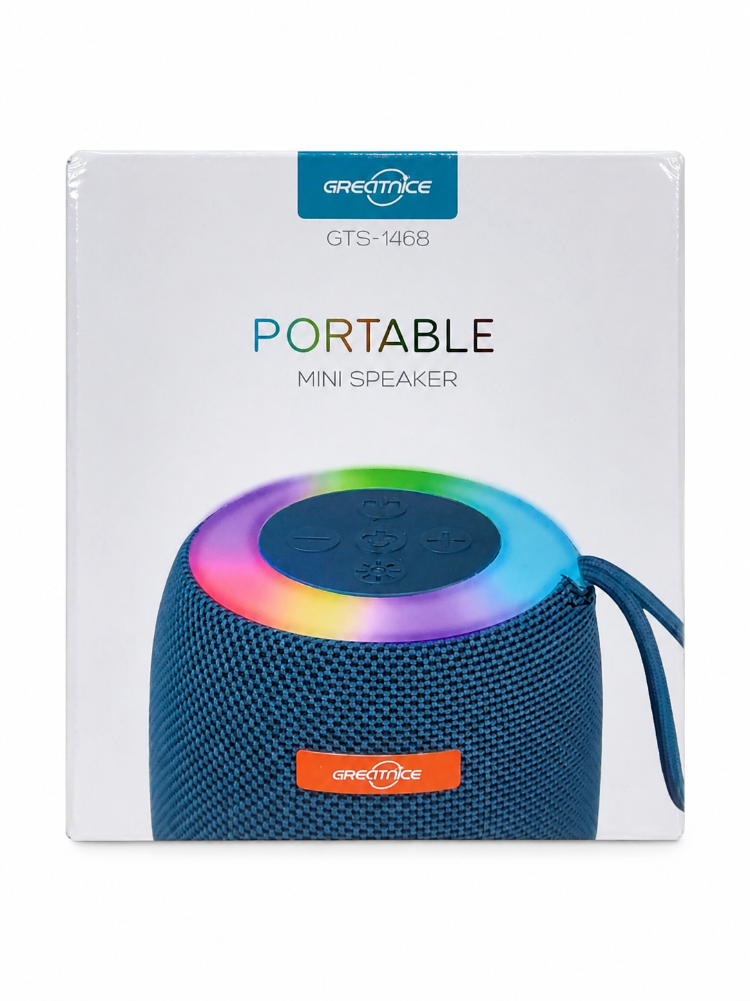 Mini Parlante GREATNICE GTS-1468 Inalámbrico Con Luz LED