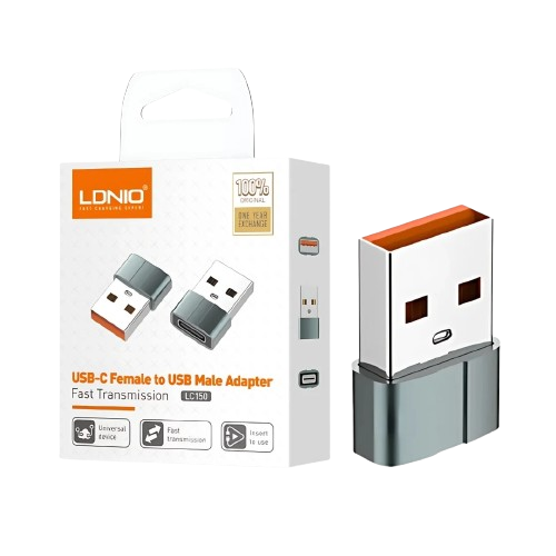 Adaptador USB-C hembra a USB macho LDNIO / LC150