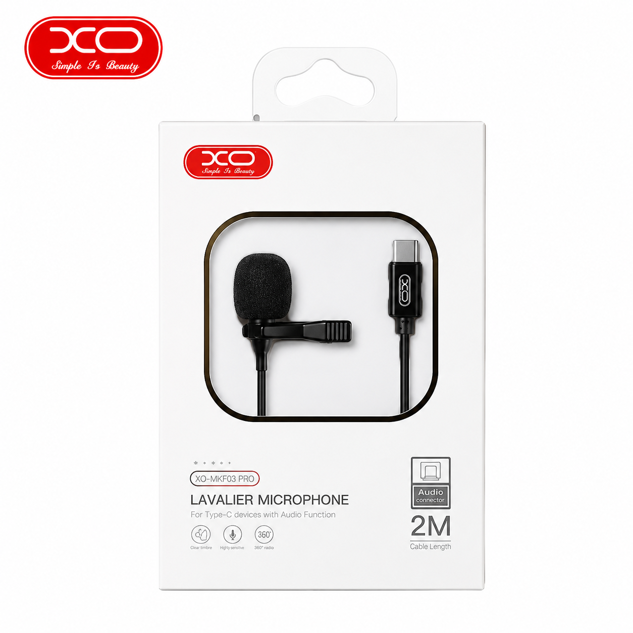 Microfono lavalier XO / XO-MKF 02