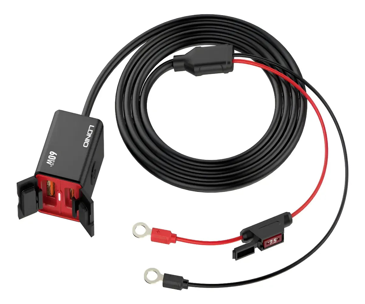 Cargador para Motocicleta / Ldnio C108