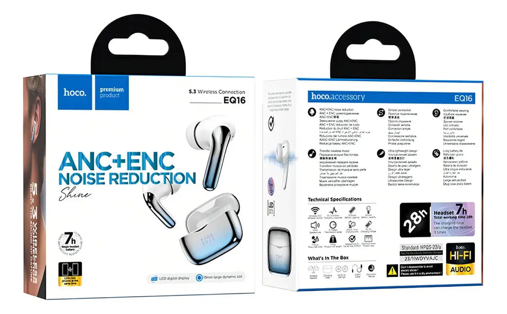 Audifono Bluetooth HOCO / EQ16