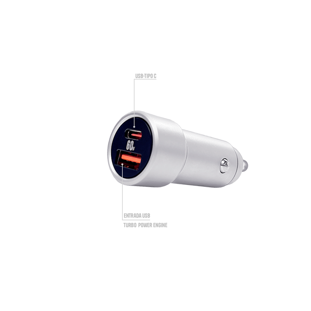 Cargador de auto cigarrera LDNIO / C302-1