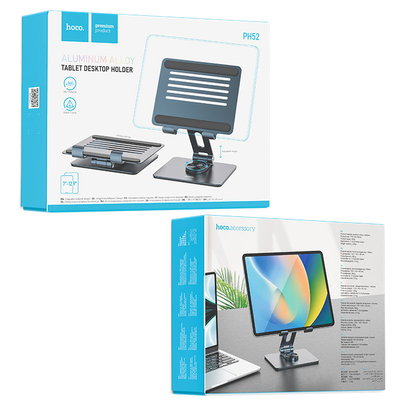 Soporte de escritorio giratorio para tablet HOCO / PH52 Might