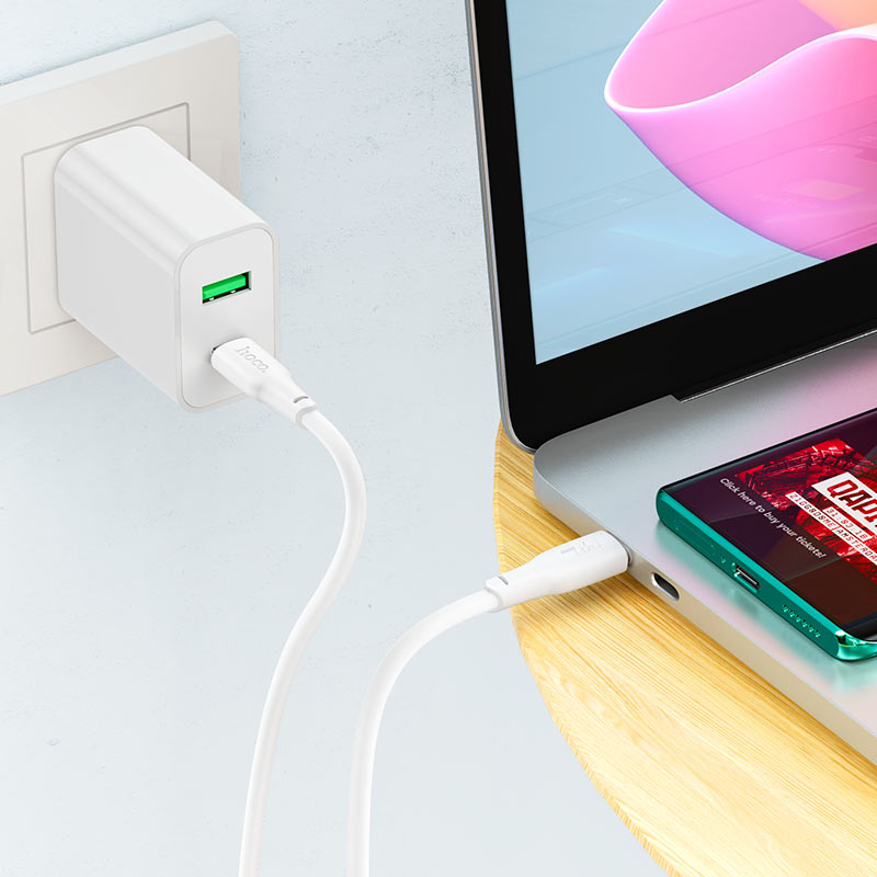 Cable USB tipo C a USB tipo C Hoco X93  de 240 W