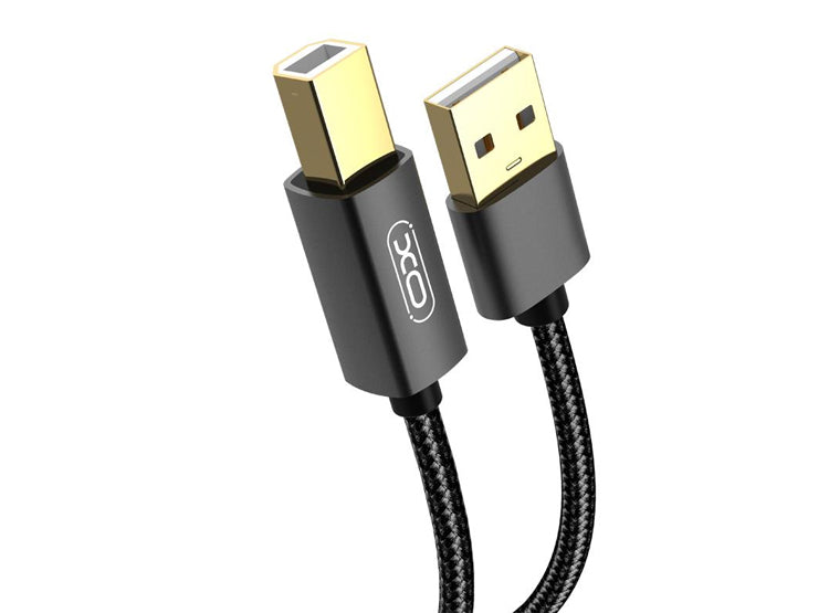 CABLE XO DE IMPRESORA USB-A A USB-B NEGRO GB010A