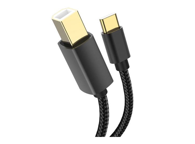 CABLE XO DE IMPRESORA TIPO-C A USB-B / GB010B