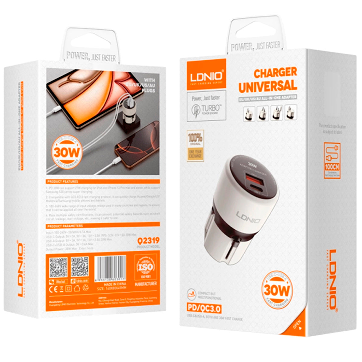 Cargador todo en uno LDNIO / Q2319
