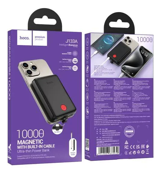 Cargador Magnetico Portatil Hoco J133a