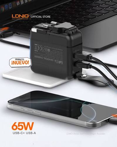 Cargador Universal LDNIO / Q2618 65W