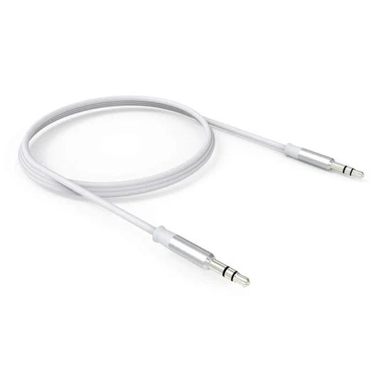 Cable LDNIO de silicona de audio auxiliar de 1 metro